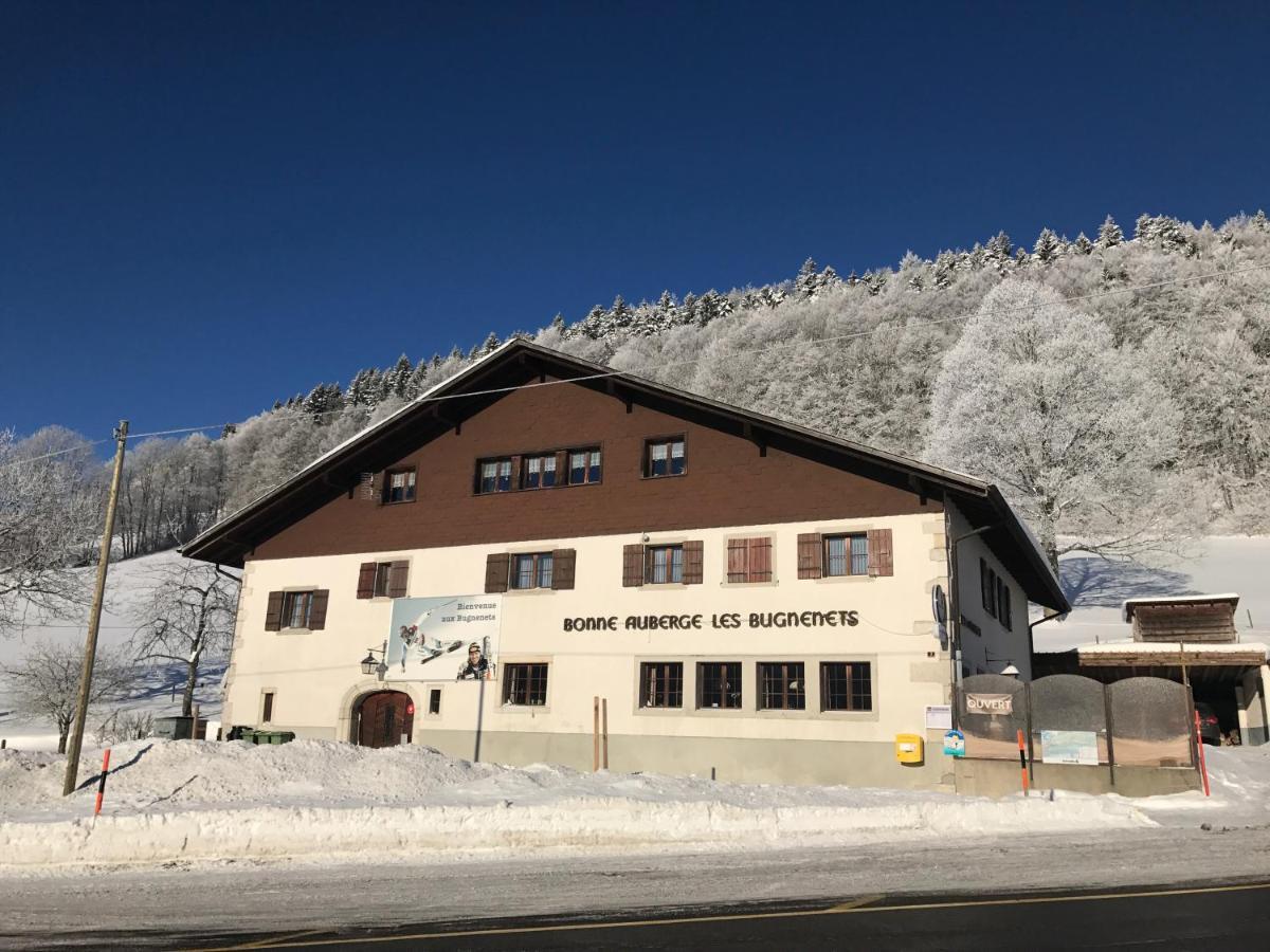 Bonne Auberge Les Bugnenets Le Paquier  Buitenkant foto