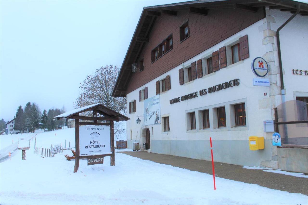 Bonne Auberge Les Bugnenets Le Paquier  Buitenkant foto