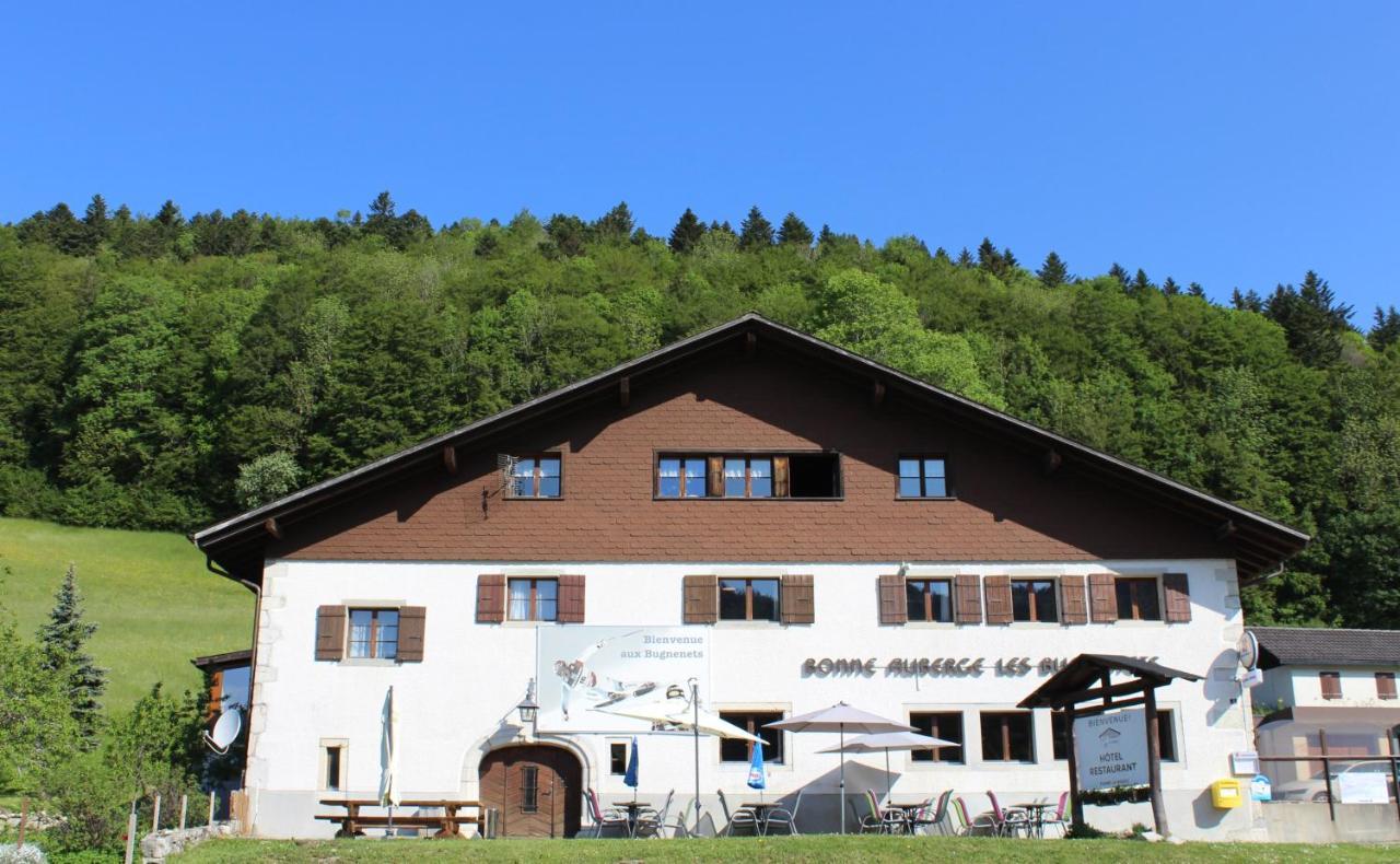 Bonne Auberge Les Bugnenets Le Paquier  Buitenkant foto